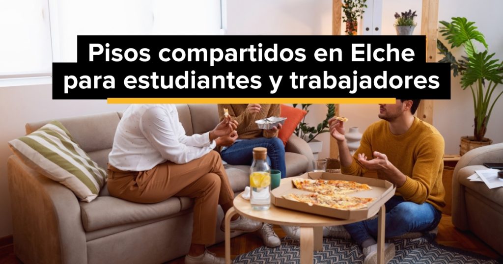 amigos en pisos compartidos